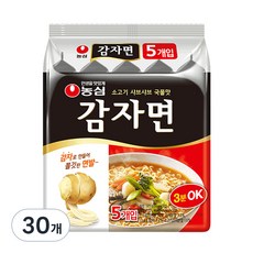 농심 감자면, 30...