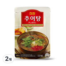 진한 추어탕, 600g, 2개