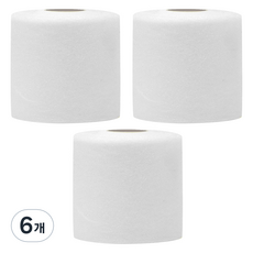 크리다 언더랩 근본 스포츠테이프 7cm x 10m 화이트, 6개, 1개입