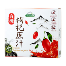 統一生機 有機枸杞原汁 10包, 300ml, 1盒