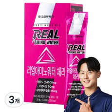 코오롱제약 NEW 리얼아미노워터 체리 10p, 70g, 3개 70g, 3개
