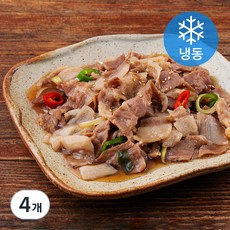 맛있는 녀석들 성북동 돼지불백 (냉동), 500g, 4개
