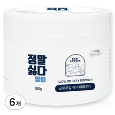 SAM-HYUN Pharm 嬰兒爽身粉, 100g, 6個