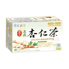 京工 蓮藕杏仁茶, 10入 Set, 含天然杏仁顆粒及銀耳, 30g, 10包, 1盒