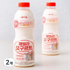 서울에프엔비 패밀리 요구르트 2입, 1500ml, 2개