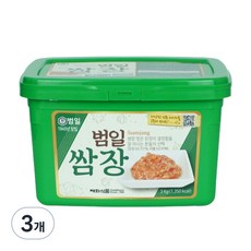 범일 쌈장, 3kg, 3개