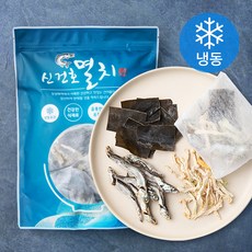 신건호멸치 국내산 3종 통원물 멸치 다시팩 20개입 (냉동), 1팩, 300g