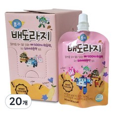 로보카폴리 배도라지즙, 80ml, 20개 2세트, 800ml