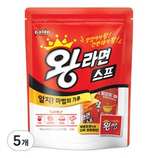 팔도 왕라면 스프 20p, 100g, 5개