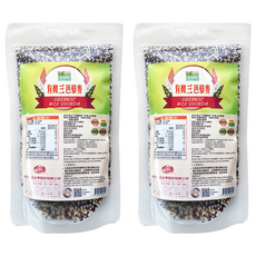 龍口有機三色蔾麥, 280g, 2包