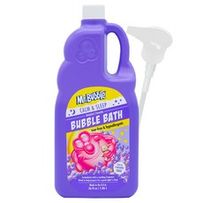 Mr.Bubble 薰衣草香泡泡浴 附壓頭, 可產生豐盈泡沫，也可當作入浴劑使用, 1.06L, 1瓶