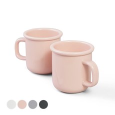 보울보울 노르딕볼볼 머그컵 340ml, 파우더핑크, 2개 파우더핑크, 2개