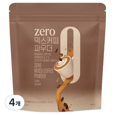 네이쳐티 zero 믹스커피 파우더, 500g, 4개, 1개입