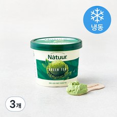 나뚜루 녹차 미니컵, 100ml, 1개입, 3개