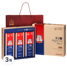 정관장 홍삼건 데일리스틱 + 쇼핑백, 450g, 3세트