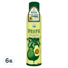SPRAYPAL 噴寶 酪梨油 噴霧式，義大利進口，適用於各式鍋具、烤箱, 120ml, 6瓶