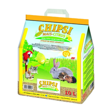 CHIPSI 檸檬香玉米粒, 玉米粒墊材 墊料, 10L, 1袋