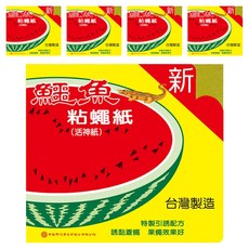 鱷魚 黏蠅紙 5片, 5包