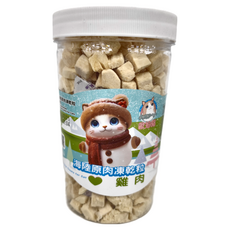 歐姆貓 海陸原肉凍乾粒, 無添加 高蛋白 低脂肪 嗜口佳, 雞肉, 90g, 1罐