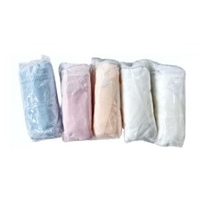 An Dou 安多 淑女型 繽紛中腰免洗褲 Set 5件, 甜美馬卡龍色系 吸汗透氣, XL, 混合顏色