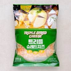 보꼬네 트리플 슈레드 치즈, 500g,...