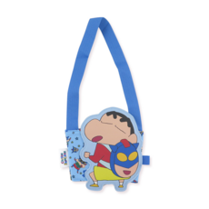 Shinchan 蠟筆小新 半套式飲料提袋 22x13cm 聚酯纖維, 超人背包, 1個