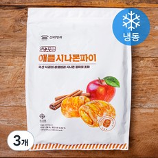 신라명과 오갓빵 애플시나몬파이 12p (냉동), 420g, 3개