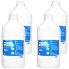 닥터포클린 소독용 에탄올, 4개, 4L