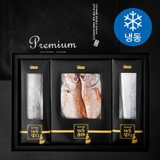 프리미엄 제주특산물 금태 2미 + 갈치 2미 선물세트 (냉동), 1.56kg, 1세트