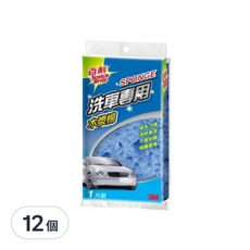 3M Scotch-Brite 百利 專業洗車木漿棉, 12個