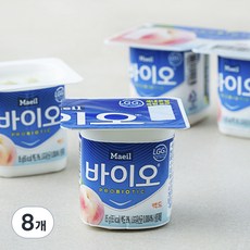 매일바이오 백도 요거트, 85g, 4개입, 2개 85g, 8개
