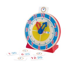 Melissa&Doug 瑪莉莎 益智 學習認知時鐘, 1組