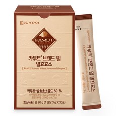 종근당건강 카무트 브랜드 밀 발효효소 30p, 90g, 1개
