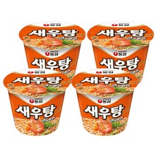 농심 새우탕 큰사발, 4개