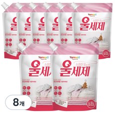 탐사 중성세제 울세제 리필, 1.5L, 8개