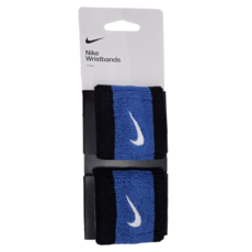 NIKE 耐吉 SWOOSH 腕帶 PAC277-050, 黑色 + 藍紫色, 1個