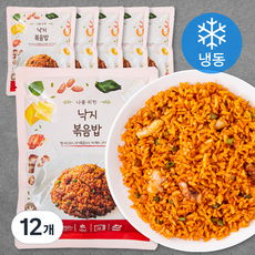 엄지식품 나를 위한 낙지볶음밥 (냉동), 250g, 12개