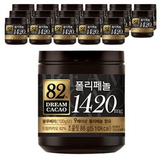 롯데제과 드림카카오 82% 폴리페놀 초콜릿, 86g, 18개