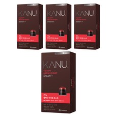 카누 벨베티 미디엄 로스트 네스프레소 호환 캡슐 커피, 5.7g, 10개입, 4개
