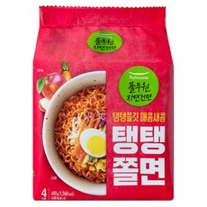 풀무원 탱탱쫄면, 123g, 4개