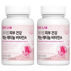 DAY LAB 保健視黃醇維生素A錠 36g, 2個, 60顆