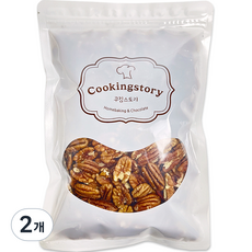 쿠킹스토리 피칸 반태, 500g, 2개