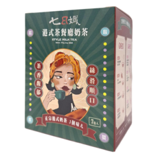 Dr.C Biotech 家家生醫 七日孅 港式奶茶, 含藤黃果和芒果籽提取物, 7包入, 20g, 7包, 1盒