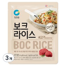 청정원 보크라이스(쇠고기) 24g, 3개