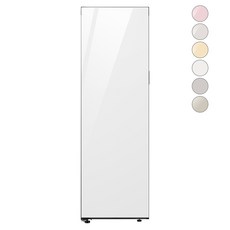 [색상선택형] 삼성전자 비스포크 좌힌지 냉장고 방문설치, RR40A7805AP, 글램