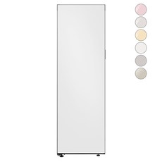[색상선택형] 삼성전자 비스포크 좌힌지 냉장고 방문설치, RR40A7805AP, 코타 화이트