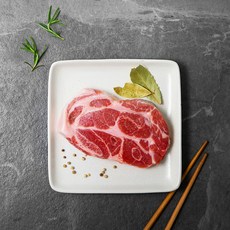 몬트락 제주흑돼지 목심 에어프라이어용 (냉장), 500g, 1팩