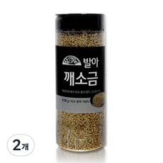 오가닉스토리 발아 깨소금, 110g, 2개