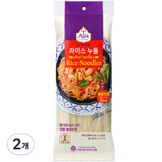 티아시아키친 라이스누들 볶음면용 5mm, 250g, 2개 - sci누들