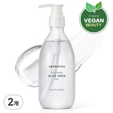 아로마티카 수딩 알로에 베라 젤, 500ml, 2개